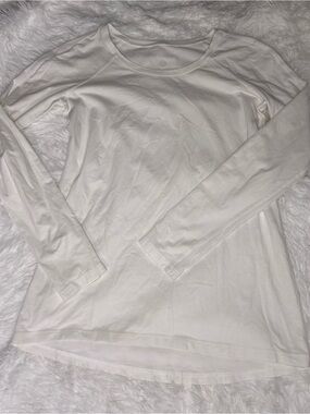 lululemon athletica Long Sleeve Tee - White